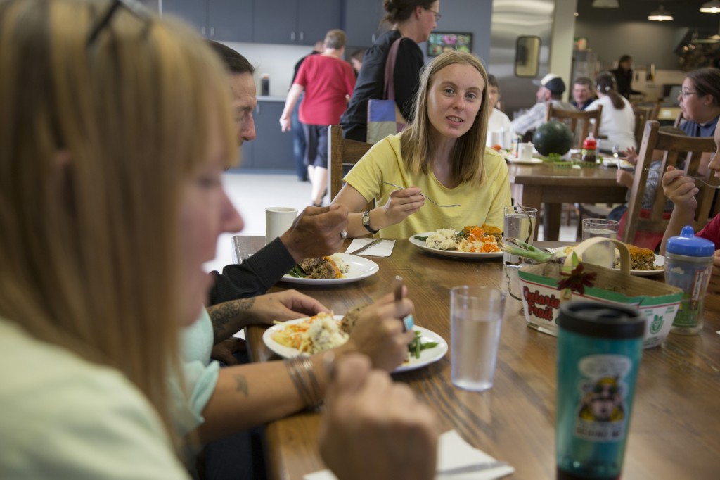 The Local Community Food Centre’s Drop-in Meal (Terry Manzo)