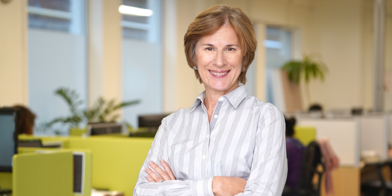 Head shot of CanadaHelps President and CEO, Marina Glogovac