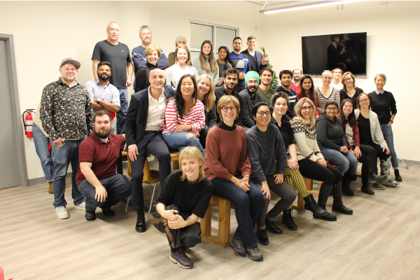 Group shot of CanadaHelps Staff