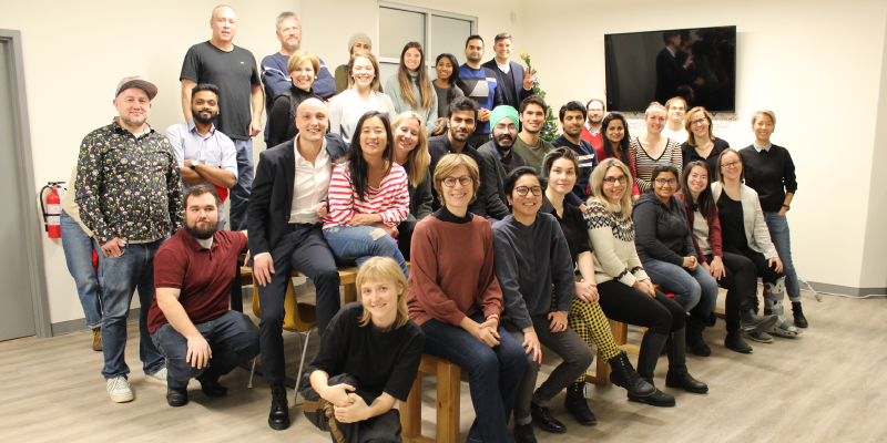 Group shot of CanadaHelps Staff